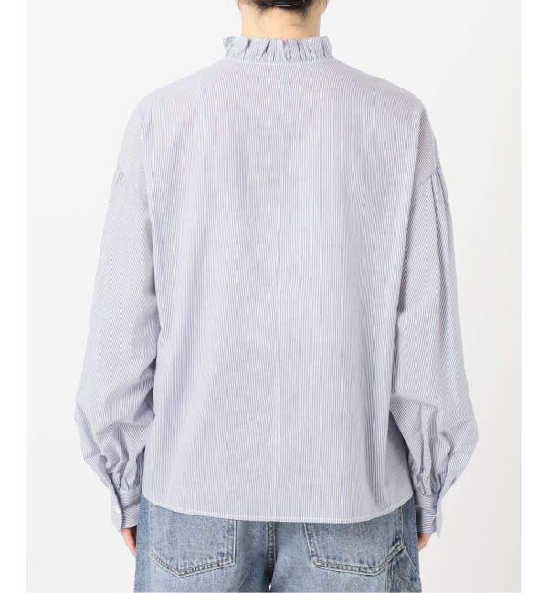 SLOBE IENA「《追加》ミニフリルブラウス」|シャツ・ブラウス|