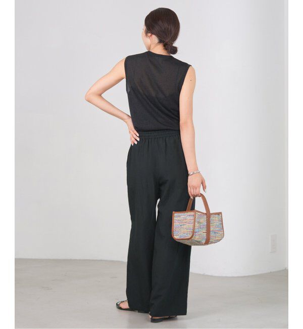 IENA「リネン混イージーパンツ」|その他|