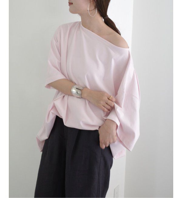 SLOBE IENA「《2枚セット/追加》Plus by ONIT/オニット SLOBE別注 BIG TEE レギンスセット」|Tシャツ・カットソー|