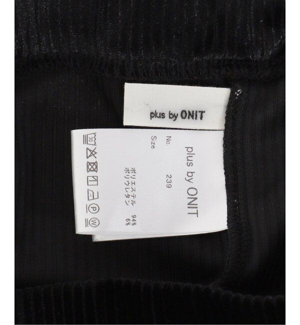 SLOBE IENA「《2枚セット/追加》Plus by ONIT/オニット SLOBE別注 BIG TEE レギンスセット」|Tシャツ・カットソー|