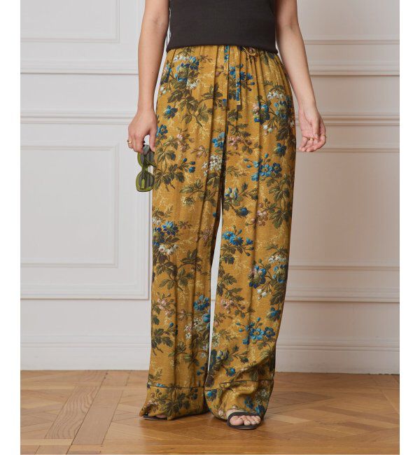 IENA LA BOUCLE「IENA LA BOUCLE Vintageプリントパンツ」|その他|