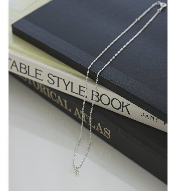 SLOBE IENA「unique/ユニーク SLOBE別注 ダイヤモンド1粒ネックレス」|ネックレス|