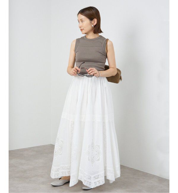 IENA「FLORE FLORE/フローレフローレ MAY CAMI キャミソール」|キャミソール|