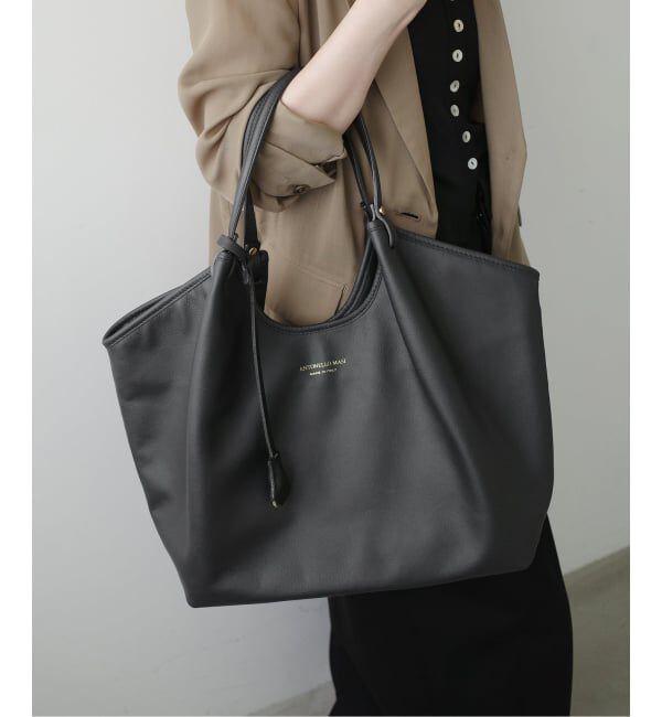 SLOBE IENA「《追加2》ANTONELLO MASI/アントネッロマージ SLOBE別注 レザートートバッグ」|トートバッグ|