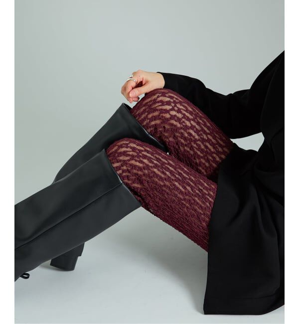 VERMEIL par iena「stretch lace パンツ」|レギンス・スパッツ|