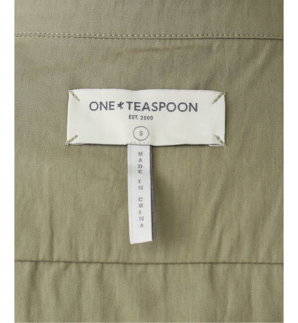 SLOBE IENA「ONE TEASPOON/ワンティースプーン シャツジャケット TIE WAIST COTTON SHI」|その他|