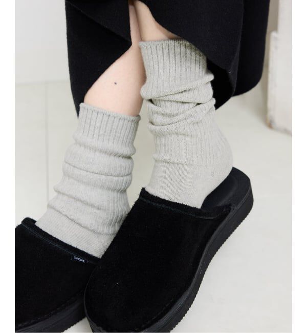 SLOBE IENA「《2枚セット/追加》ルーズリブソックス 2SET」|ソックス|