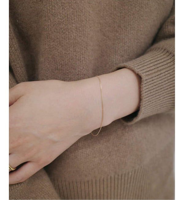 SLOBE IENA「《追加2》SLOBE ベネチアンチェーンブレスレット K10」|ブレスレット・バングル|