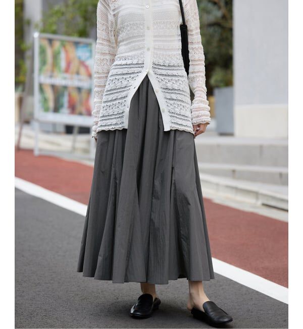 SLOBE IENA「切り替えボリュームスカート」|スカート|