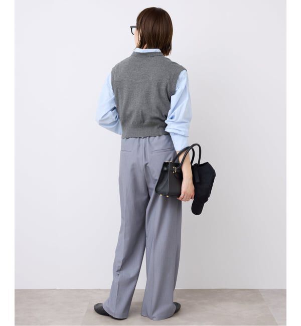 SLOBE IENA「ショートベスト」|ベスト・ジレ|