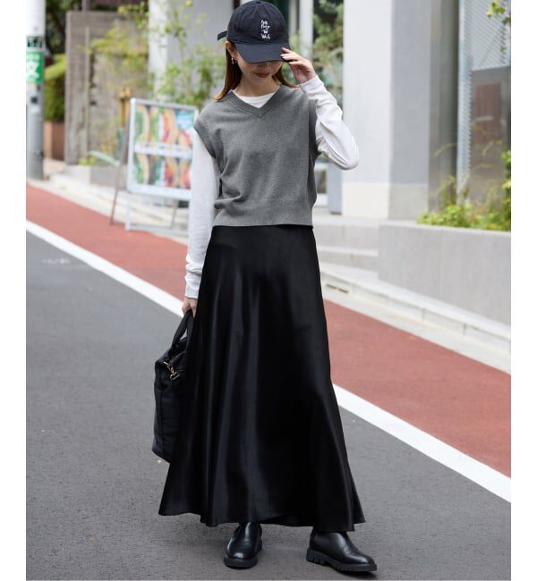 SLOBE IENA「ショートベスト」|ベスト・ジレ|