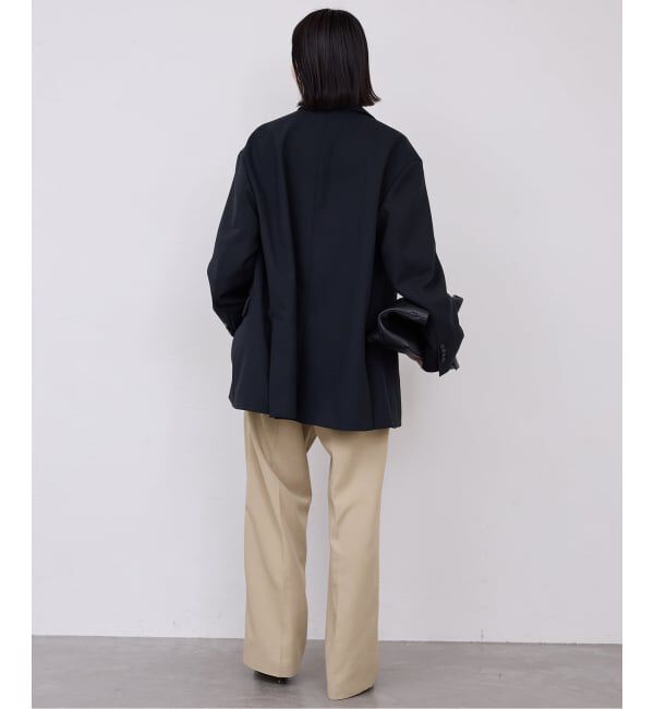 SLOBE IENA「《セットアップ対応可/WEBのみ4サイズ展開》撥水2タックチノパンツ」|チノ|