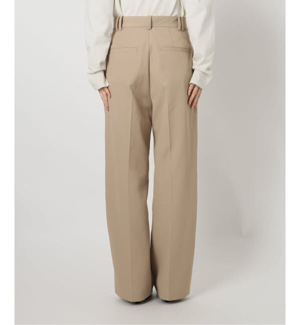 SLOBE IENA「《セットアップ対応可/WEBのみ4サイズ展開》撥水2タックチノパンツ」|チノ|