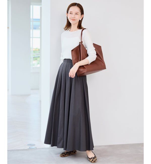 SLOBE IENA「《WEB限定/追加3》スイビハイゲージプルオーバー」|ニット・セーター|