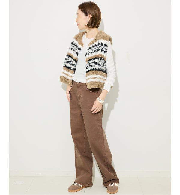 SLOBE IENA「《WEB限定/追加3》スイビハイゲージプルオーバー」|ニット・セーター|