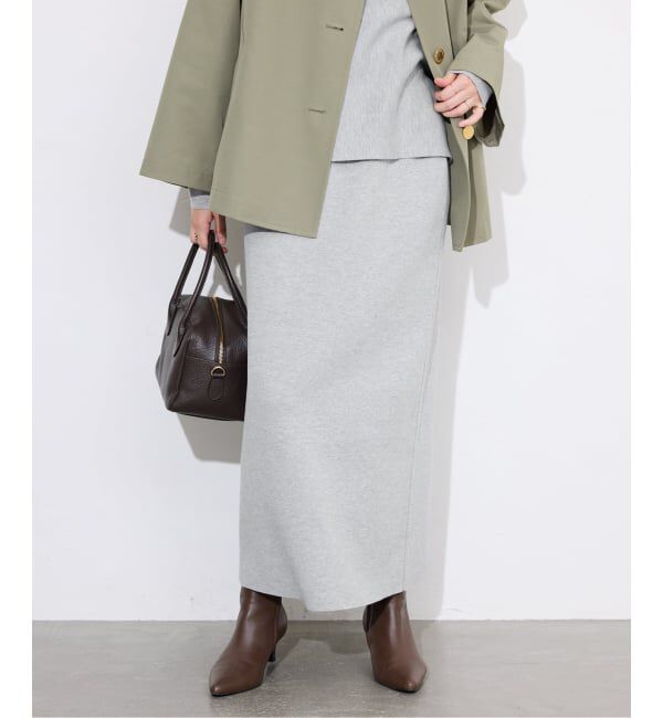 SLOBE IENA「《セットアップ対応可/WEB限定カラーあり/追加2》ミラノリブタイトスカート」|スカート|