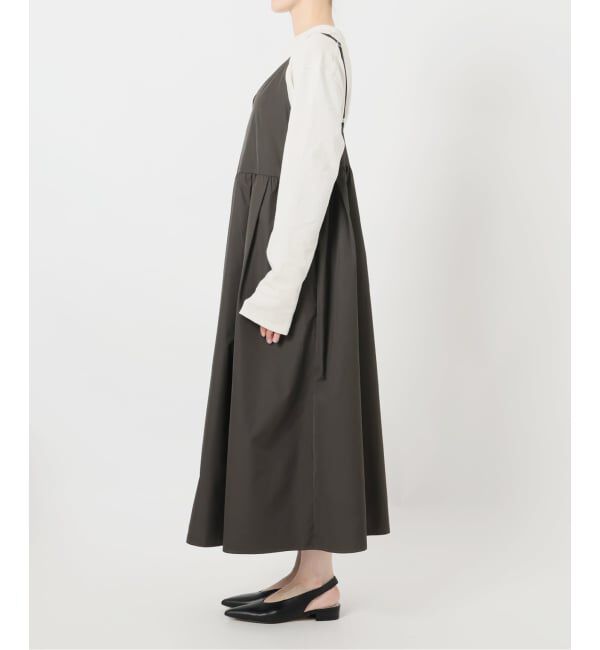 SLOBE IENA「マットタフタキャミワンピース」|ワンピース|