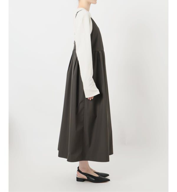 SLOBE IENA「マットタフタキャミワンピース」|ワンピース|