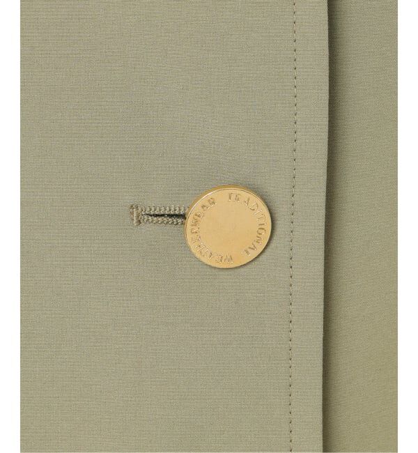 SLOBE IENA「TRADITIONAL WEATHERWEAR SLOBE別注 LINTON N/C SHORT」|ノーカラーコート|