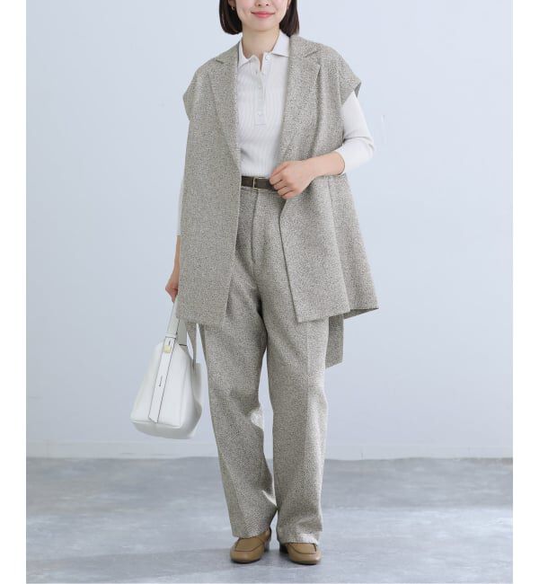 IENA「&NAVY ツイーディーサッシュジレ」|その他|