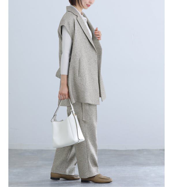 IENA「&NAVY ツイーディーサッシュジレ」|その他|