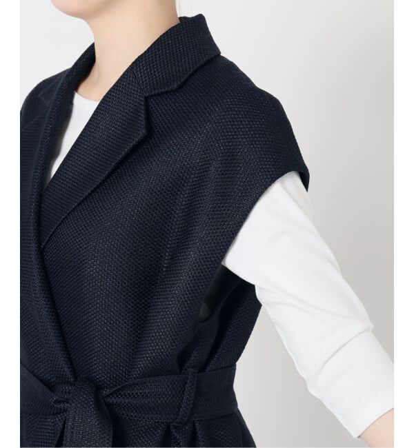 IENA「&NAVY ツイーディーサッシュジレ」|その他|