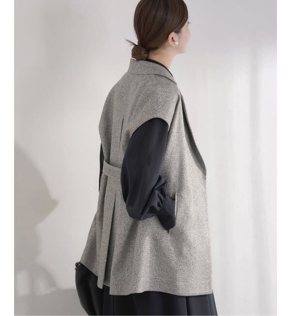 IENA「&NAVY ツイーディーサッシュジレ」|その他|