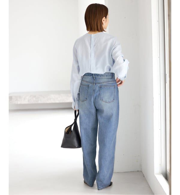 IENA「《追加2》カーブシルエットデニム」|デニム|