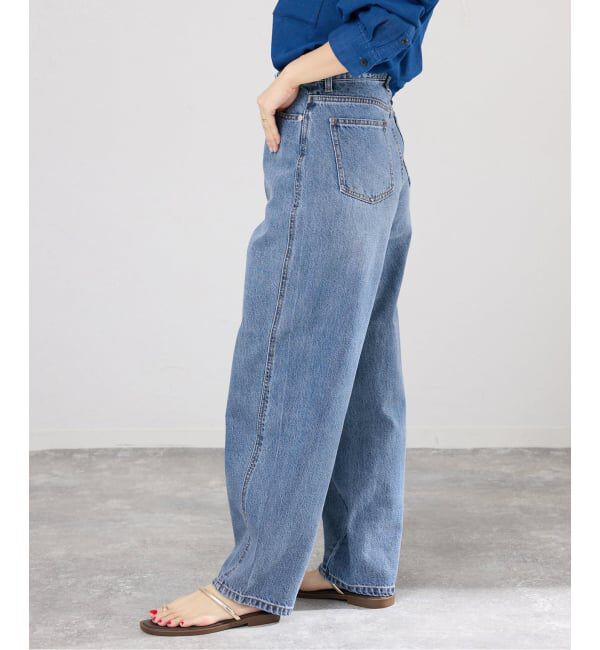 IENA「《追加2》カーブシルエットデニム」|デニム|