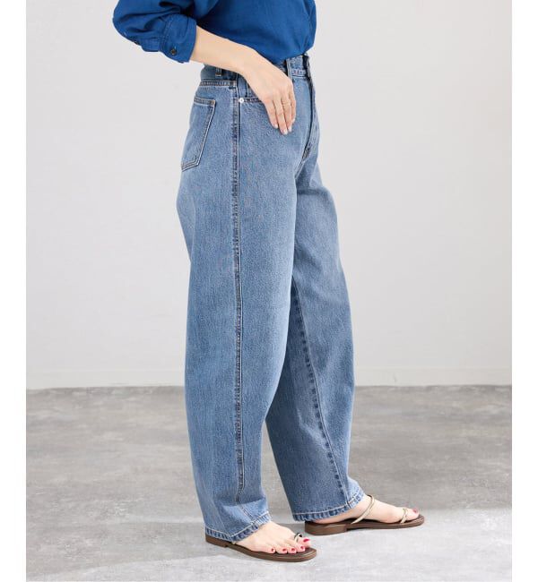 IENA「《追加2》カーブシルエットデニム」|デニム|