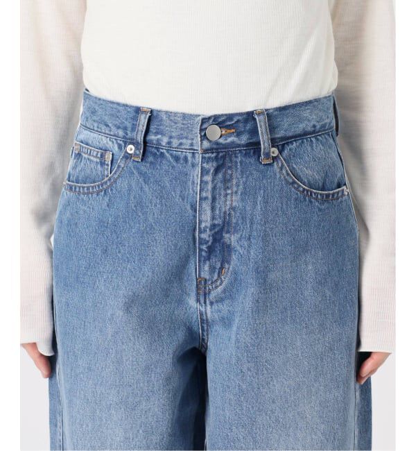 IENA「《追加2》カーブシルエットデニム」|デニム|