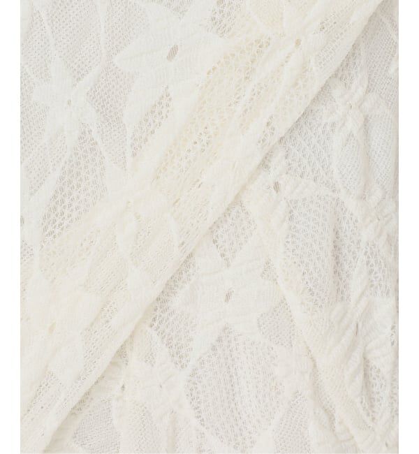 SLOBE IENA「《WEB限定/追加》レースランダムフレアスカート」|スカート|