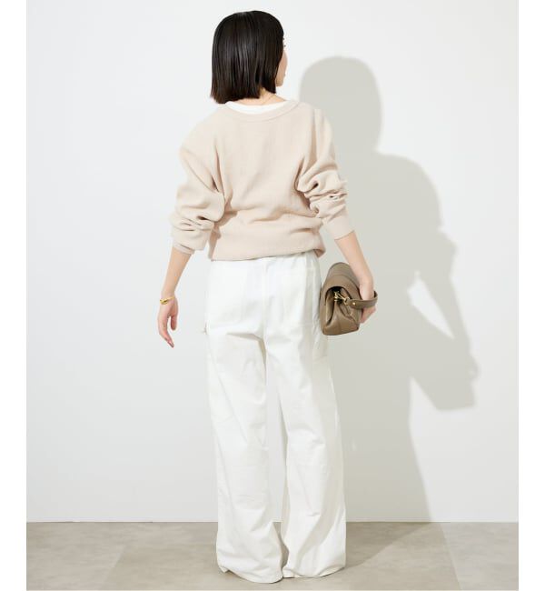 SLOBE IENA「《WEB限定カラー有り/追加》Wフェイスジャージヘンリープルオーバー」|Tシャツ・カットソー|