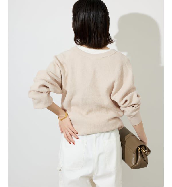 SLOBE IENA「《WEB限定カラー有り/追加》Wフェイスジャージヘンリープルオーバー」|Tシャツ・カットソー|