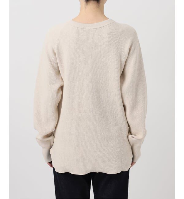 SLOBE IENA「《WEB限定カラー有り/追加》Wフェイスジャージヘンリープルオーバー」|Tシャツ・カットソー|