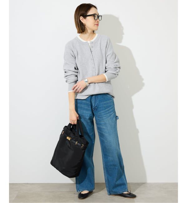 SLOBE IENA「《WEB限定カラー有り/追加》Wフェイスジャージヘンリープルオーバー」|Tシャツ・カットソー|