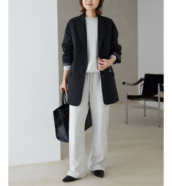 SLOBE IENA「《WEB限定/追加》PE SHARK ビックジャケット」|テーラードジャケット|