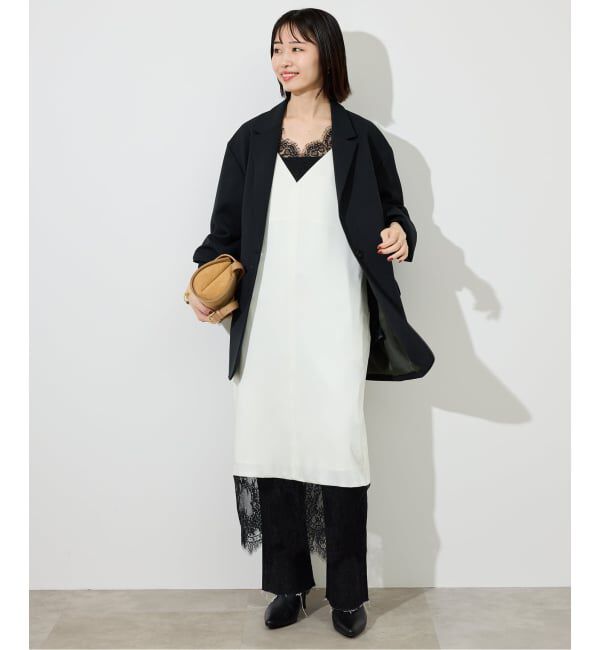 SLOBE IENA「《WEB限定/追加》PE SHARK ビックジャケット」|テーラードジャケット|