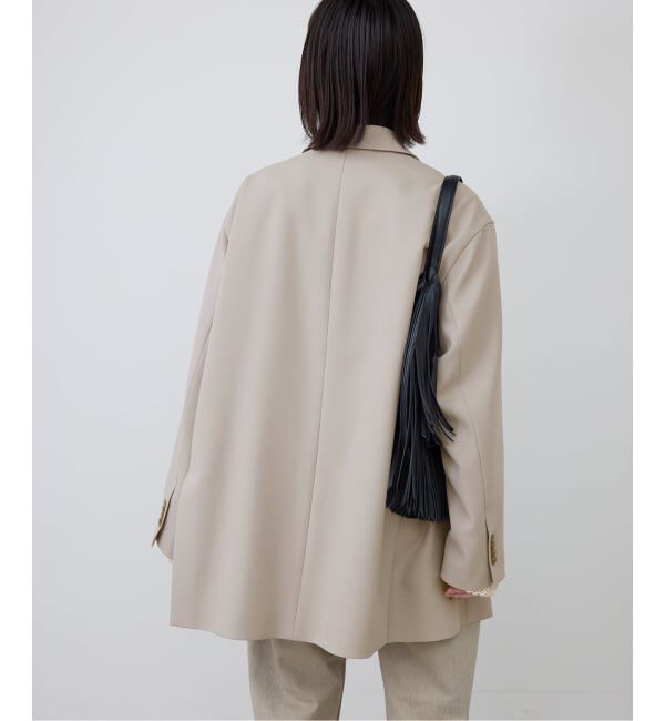 SLOBE IENA「《WEB限定/追加》PE SHARK ビックジャケット」|テーラードジャケット|