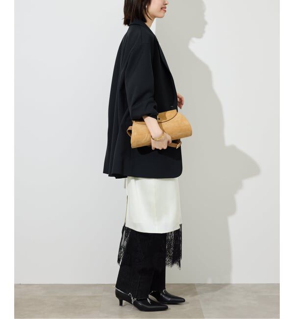 SLOBE IENA「《WEB限定/追加》PE SHARK ビックジャケット」|テーラードジャケット|