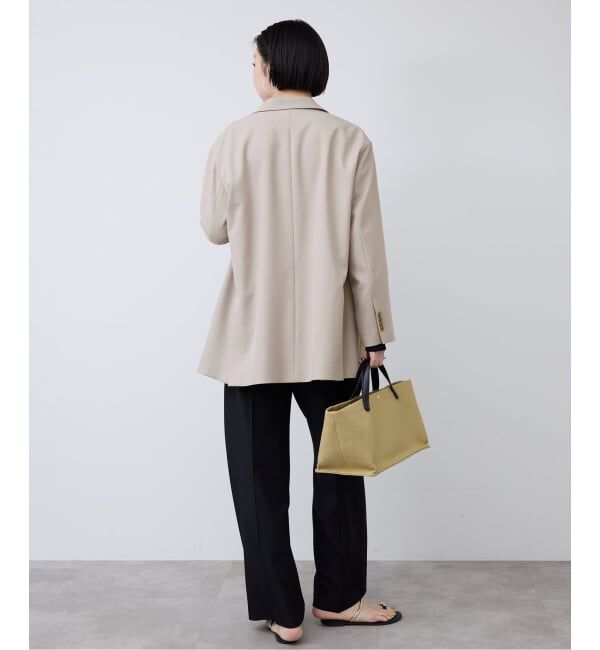 SLOBE IENA「《WEB限定/追加》PE SHARK ビックジャケット」|テーラードジャケット|