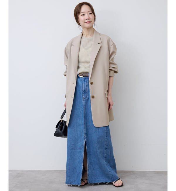 SLOBE IENA「《WEB限定/追加》PE SHARK ビックジャケット」|テーラードジャケット|