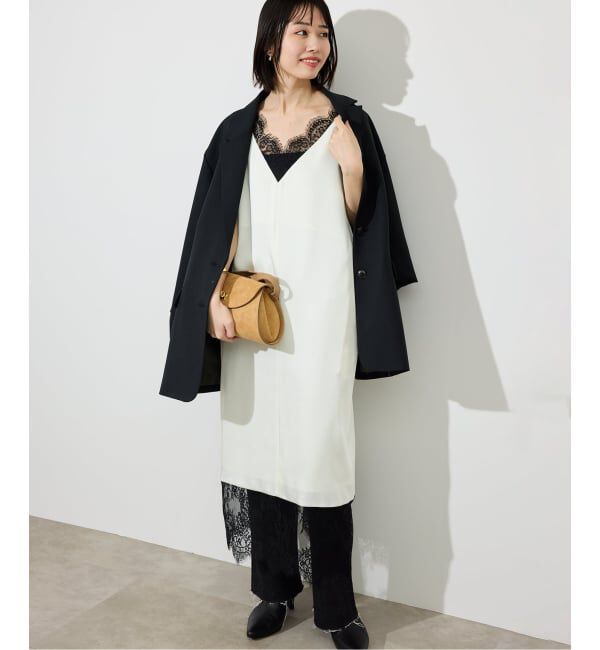 SLOBE IENA「《WEB限定/追加》PE SHARK ビックジャケット」|テーラードジャケット|