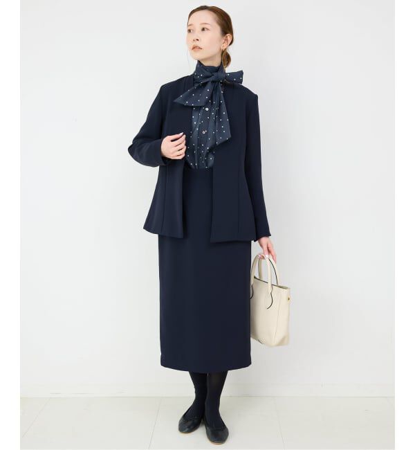 SLOBE IENA「《WEB限定/追加》ボウタイブラウス」|シャツ・ブラウス|