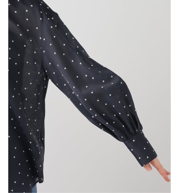 SLOBE IENA「《WEB限定/追加》ボウタイブラウス」|シャツ・ブラウス|