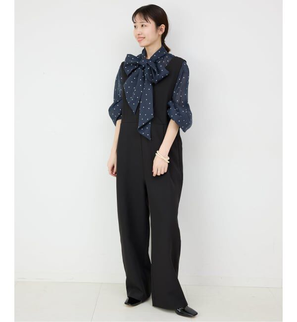 SLOBE IENA「《WEB限定/追加》ボウタイブラウス」|シャツ・ブラウス|