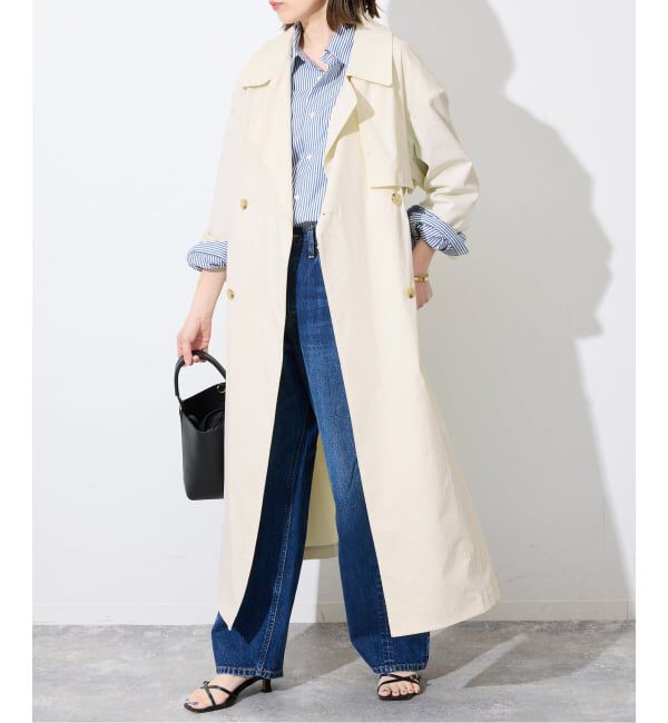 SLOBE IENA「オーバートレンチコート」|トレンチコート|