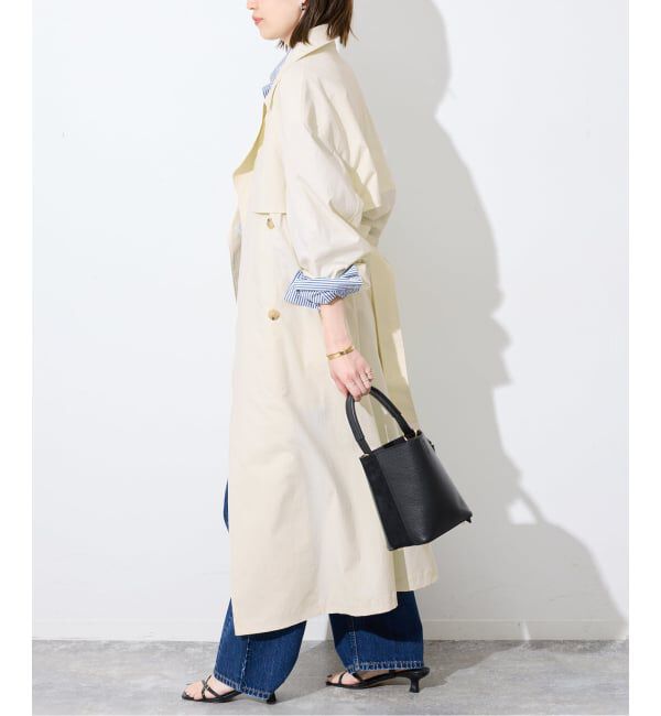 SLOBE IENA「オーバートレンチコート」|トレンチコート|