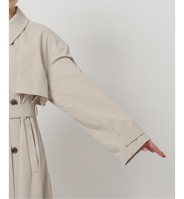 SLOBE IENA「オーバートレンチコート」|トレンチコート|