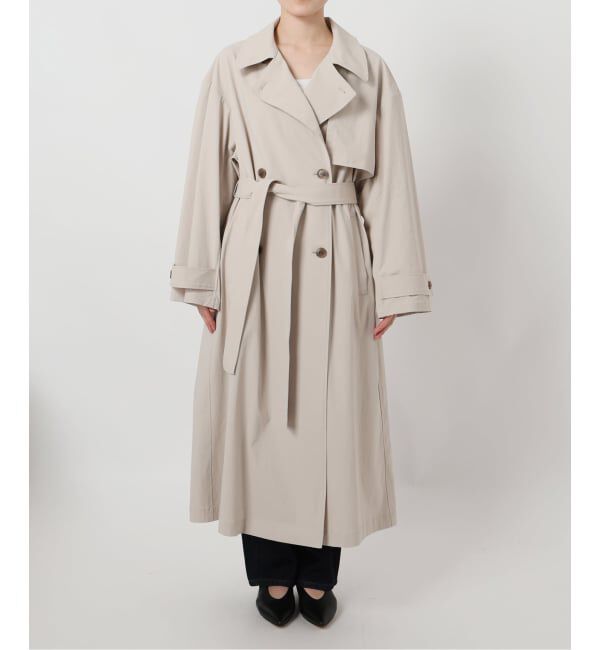 SLOBE IENA「オーバートレンチコート」|トレンチコート|